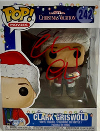 Chevy Chase Signed Funko Pop #242 "Clark Griswold" (Christmas Vacation) - Beckett COA #02