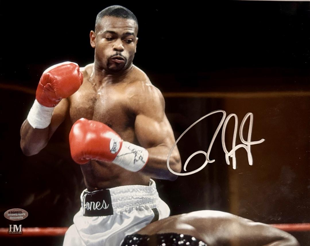 Roy Jones Jr. Signed 8x10 Photo - Schwartz COA