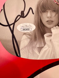 Taylor Swift Signed Pink Guitar - JSA COA #05