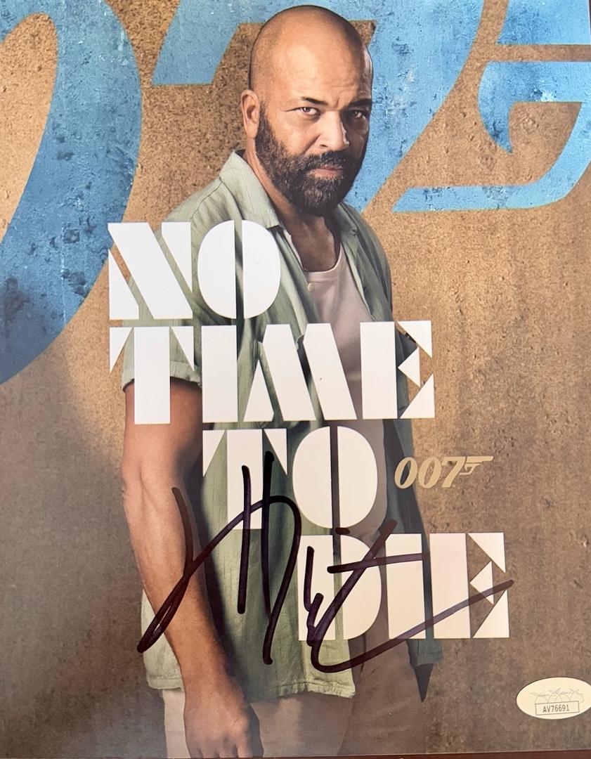 Jeffrey Wright Signed 8x10 Photo (James Bond) - JSA COA