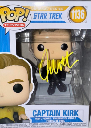William Shatner Signed Funko Pop #1136 "Captain Kirk" (Star Trek) - JSA COA #01