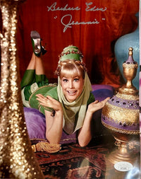 Barbara Eden Signed 8x10 Photo (I Dream Of Jeannie) w/Character Inscription - JSA COA #02