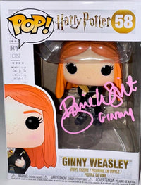 Bonnie Wright Signed Funko Pop #58 "Ginny Weasley" (Harry Potter) - Official Pix