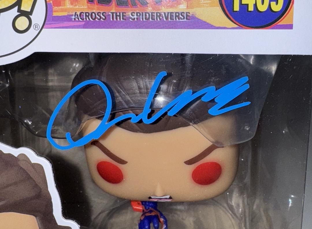 Oscar Isaac Signed Funko Pop #1409 "Spider-Man 2099" - Beckett COA
