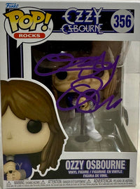 Ozzy Osbourne Signed Funko Pop #356 (Purple Ink) -  Beckett COA #1