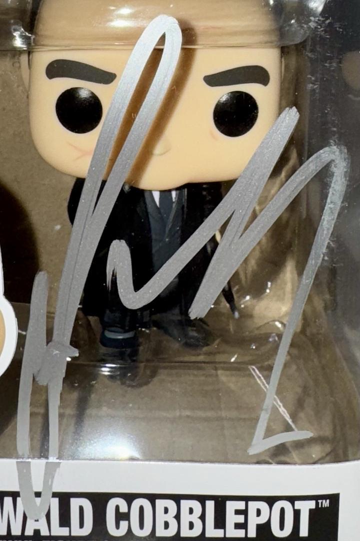 Colin Farrell Signed Funko Pop #119 "Oswald Cobblepot" (The Batman) - SWAU