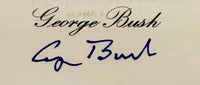 President George Bush Cut Signature Card Slabbed - PSA/DNA