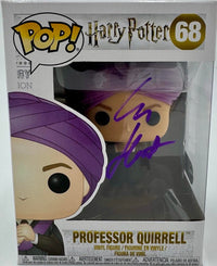 Ian Hart Signed Funko Pop  #68 Professor Quirrell (Harry Potter) *RARE* - SWAU