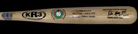 Pedro Martinez Autographed Limited Edition Blonde Canadian Baseball HOF Bat w/Inscription #13/100