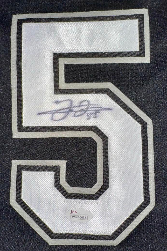 Frank Thomas Signed White Sox Jersey - JSA COA