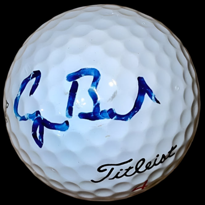 George Bush Signed Golf Ball - Beckett COA w/full letter of authenticity #01