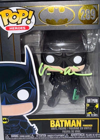 Val Kilmer Signed Funko Pop #289 Batman 80 Years - Celebrity Authentics #01