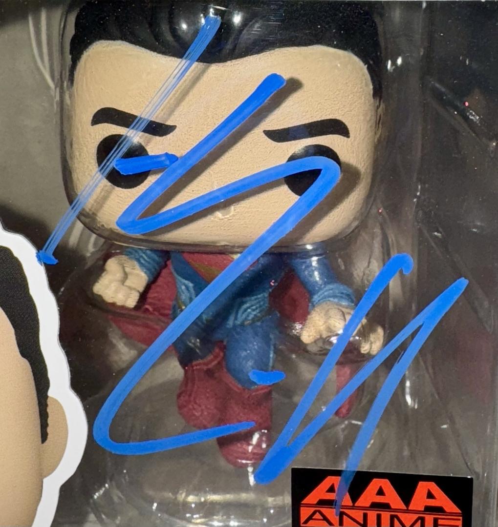 Henry Cavill Signed Funko Pop #1123 "Superman" (Justice League) - JSA