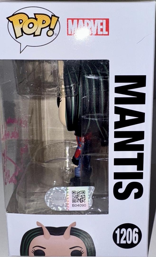 Pom Klementieff Signed Funko Pop #1206 "Mantis" (GOTG) w/Inscription - SWAU