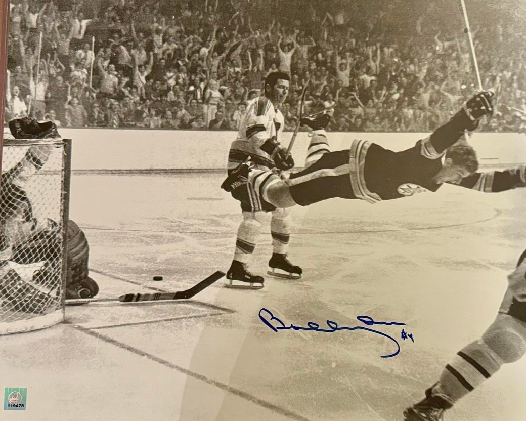 Bobby Orr Signed 16x20 Photo Boston Bruins - GNR / Orr COA