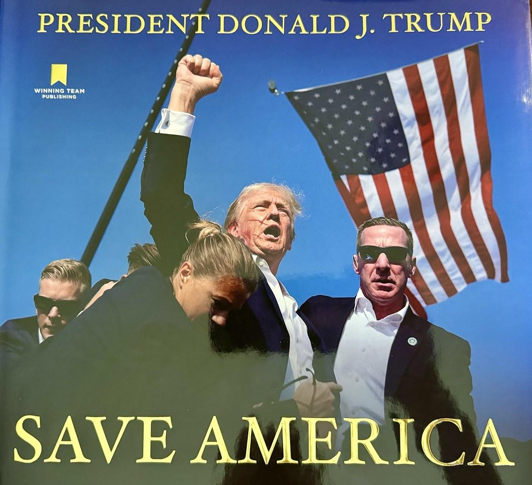 Donald Trump Autographed Save America Book Signed Hardcover - JSA COA #08