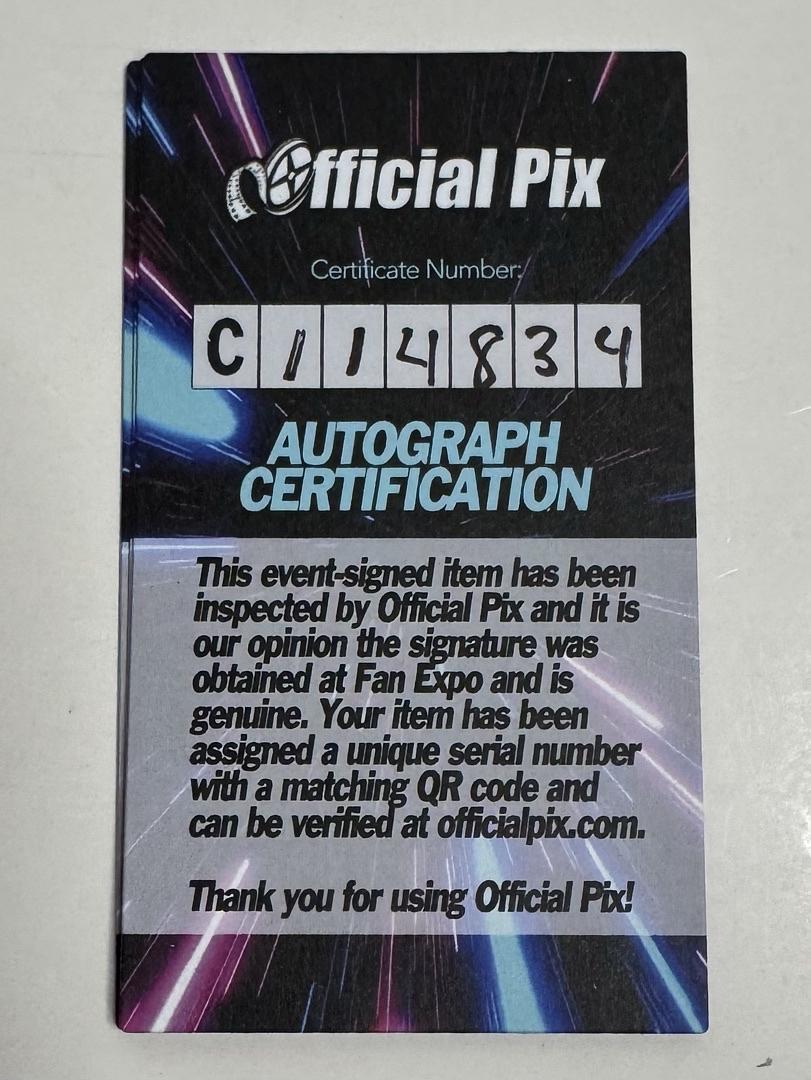Bonnie Wright Signed Funko Pop #50 "Ginny Weasley" (Harry Potter) - Official Pix #01