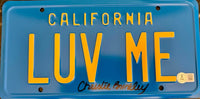 Christie Brinkley Signed License Plate (National Lampoons Vacation) - Beckett COA #01