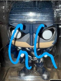George Clooney Signed Funko Pop #314 Batman (Blue Ink) - Fanatics Beckett COA #3