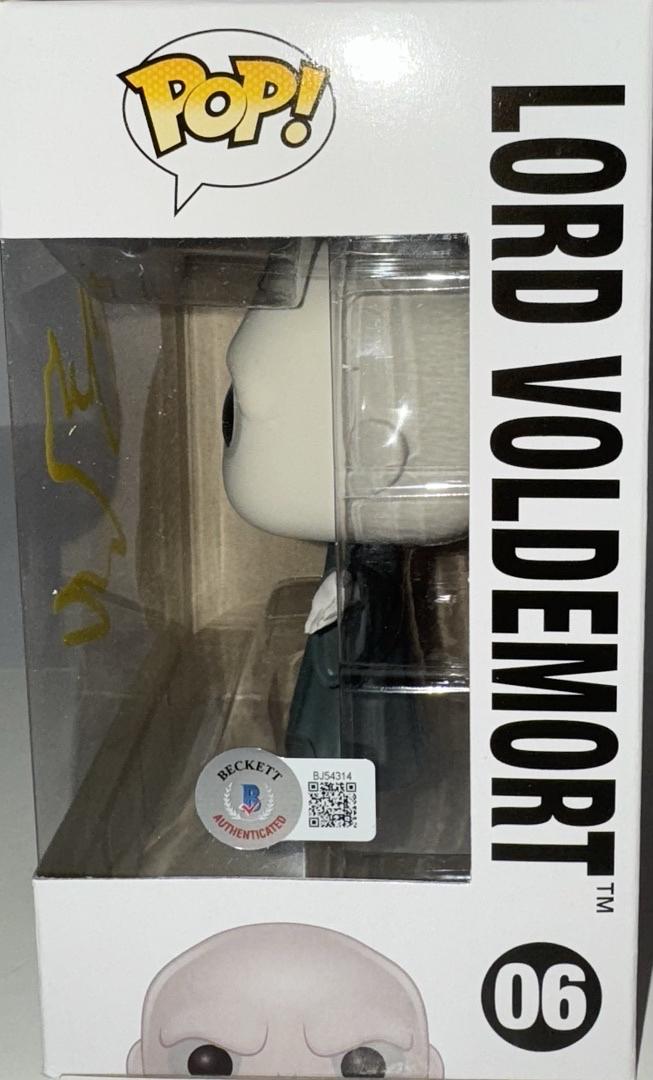 Christian Coulson Signed Funko Pop #06 "Lord Voldemort" (Harry Potter) - Beckett COA