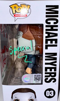 Daniel Roebuck Signed Funko Pop #03 Michael Myers (Halloween)w/drawing - SWAU