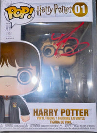 Daniel Radcliffe Signed Funko Pop #01 "Harry Potter" (Red Ink) - ACOA #01