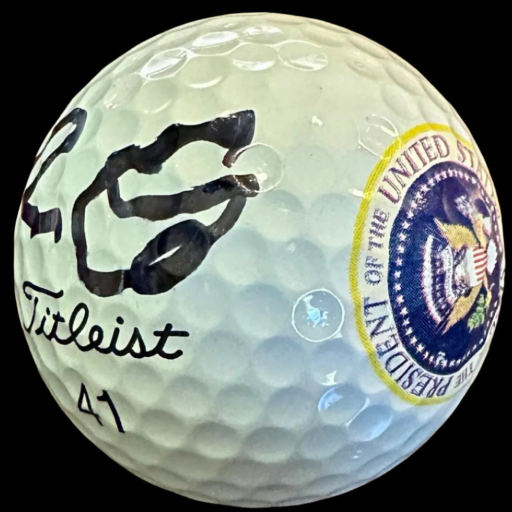 Ron DeSantis Signed Presidential Seal Golf Ball - Beckett COA #02