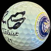 Ron DeSantis Signed Presidential Seal Golf Ball - Beckett COA #02