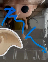 Toby Jones Signed Funko Pop #17 Dobby (Harry Potter)  - Beckett COA #01