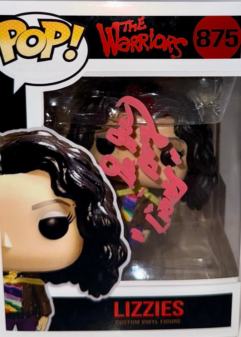 Dee Dee Benrey Signed Custom Funko Pop #875 "Lizzies" (Warriors) Beckett COA