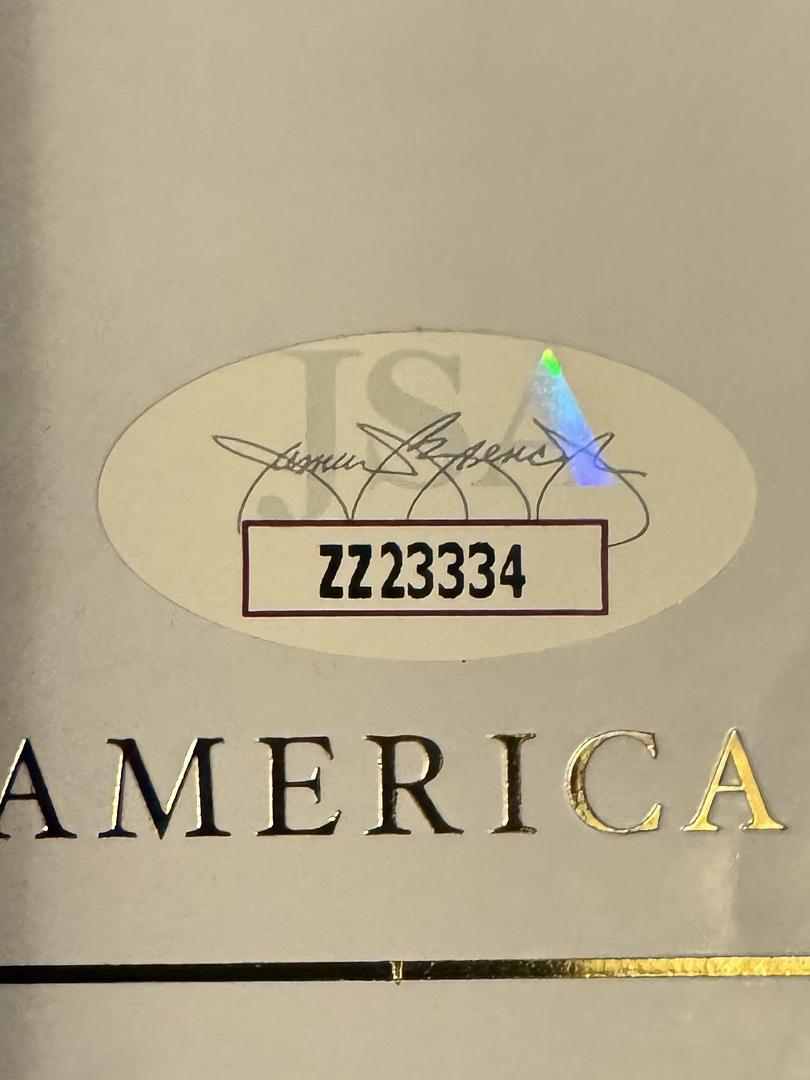 Donald Trump Autographed Save America Book Signed Hardcover - JSA COA #01