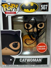 Halle Berry Signed Funko Pop #507 Catwoman (Black Sharpie) - Beckett COA #4