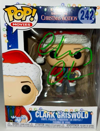 Chevy Chase Signed Funko Pop #242 "Clark Griswold" (Christmas Vacation) - Beckett COA #03