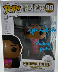 Afshan Azad Signed Funko Pop #99 (Harry Potter)  - SWAU