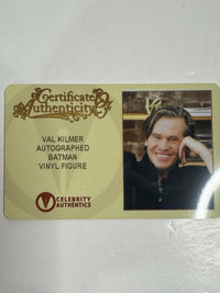 Val Kilmer Signed Funko Pop #41 Batman Art Series *RARE LIMITED EDITION* - Celebrity Authentics