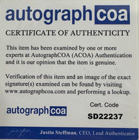Dustin Hoffman & Tom Cruise signed 8x10 Photo Rain Man *RARE* - ACOA