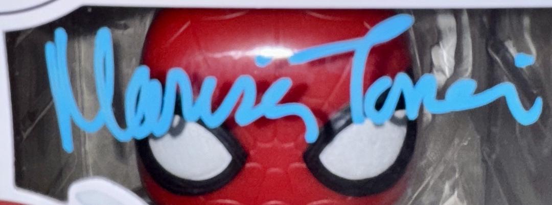 Marisa Tomei Signed Funko Pop #1160 "Spider-Man" (No Way Home) - OC Celebrity Marketing