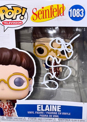 Julia Louis Dreyfus Signed Funko Pop #1083 "Elaine" Seinfeld - JSA COA