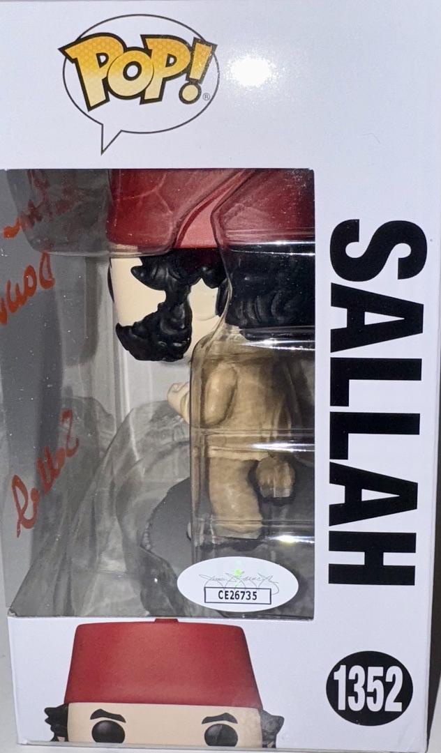 John Rhys-Davies Signed Funko Pop #1352 "Sallah" (Indiana Jones) - JSA COA #03