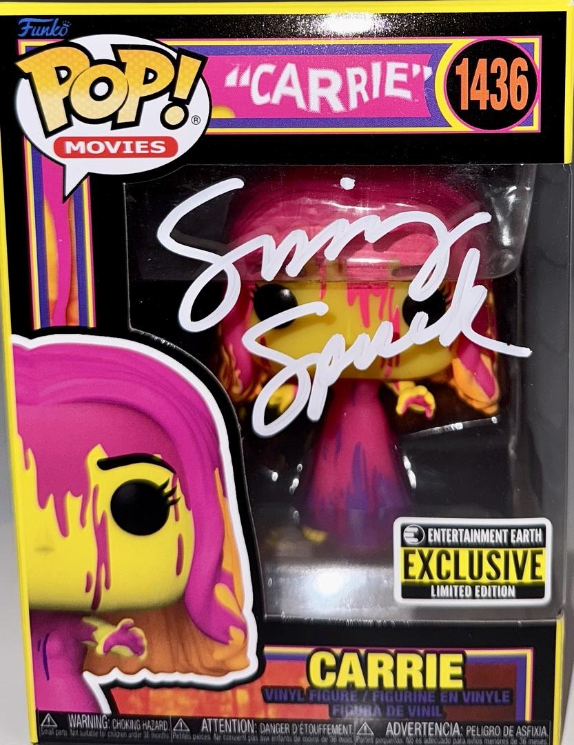 Sissy Spacek Signed Limited Edition Funko Pop #1436 "Carrie" - OC Celebrity Marketing