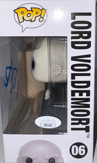 Ralph Fiennes Signed Funko Pop #06 "Lord Voldemort" (Harry Potter) Blue Ink - JSA COA