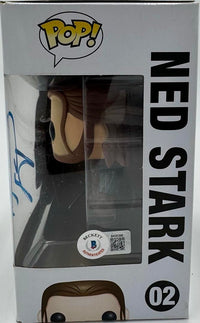 Sean Bean Signed Funko Pop #02 Ned Stark (Game Of Thrones)  - Beckett COA