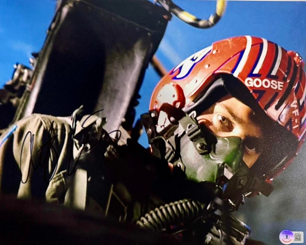 Anthony Edwards Signed 11x14 Photo (Top Gun) - Beckett COA
