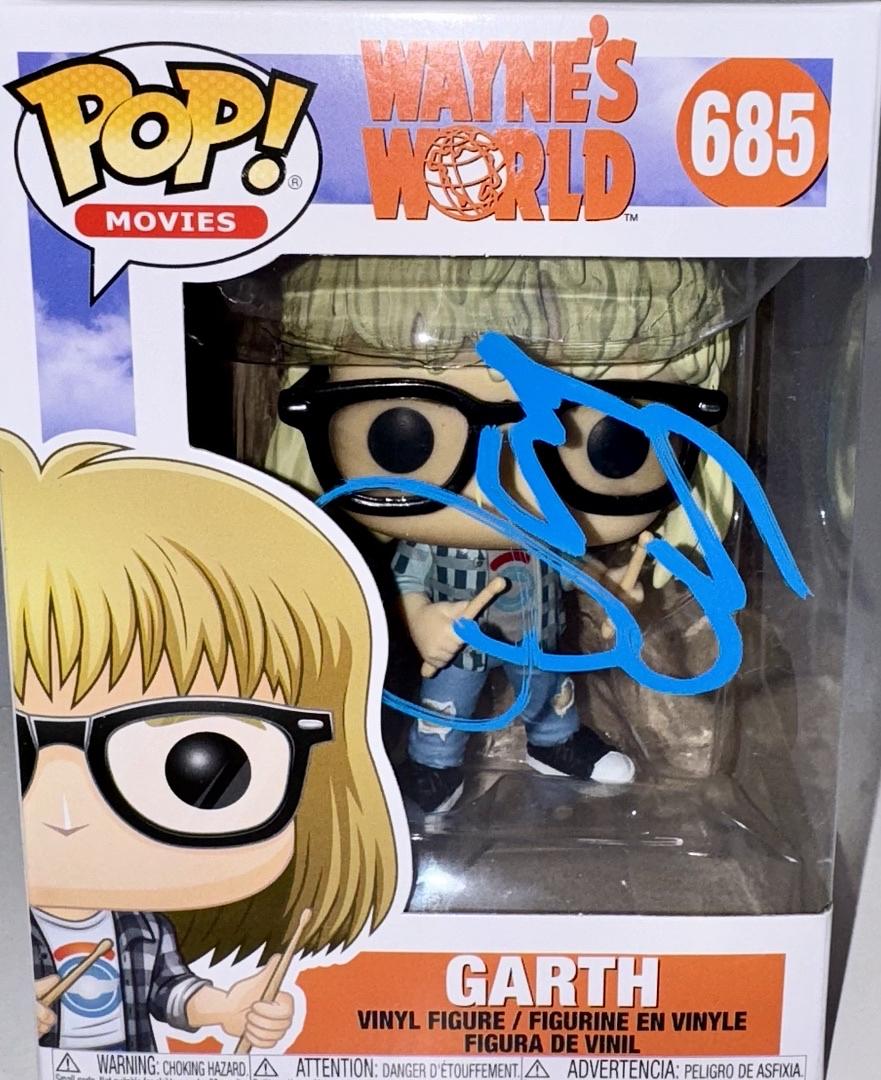 Dana Carvey Signed Funko Pop #685 Garth (Wayne's World) - Beckett COA