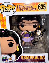 Demi Moore Signed Funko Pop #635 Esmeralda (Hunchback Of Notre Dame)  - PSA COA