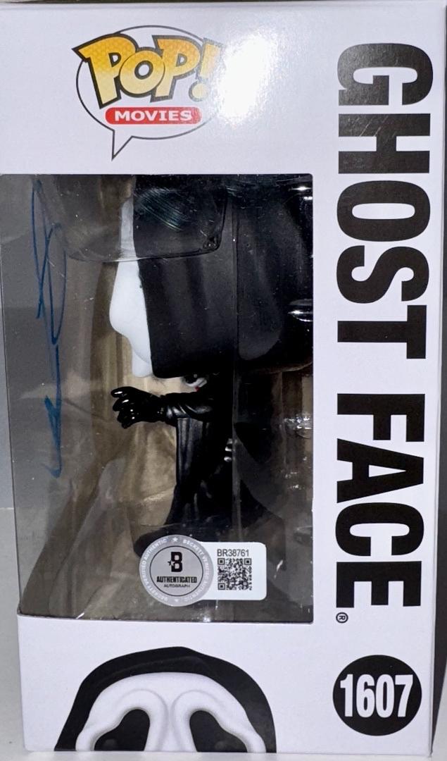 Drew Barrymore Signed Funko Pop #1607 "Ghost Face" Scream Movie - Beckett COA #02