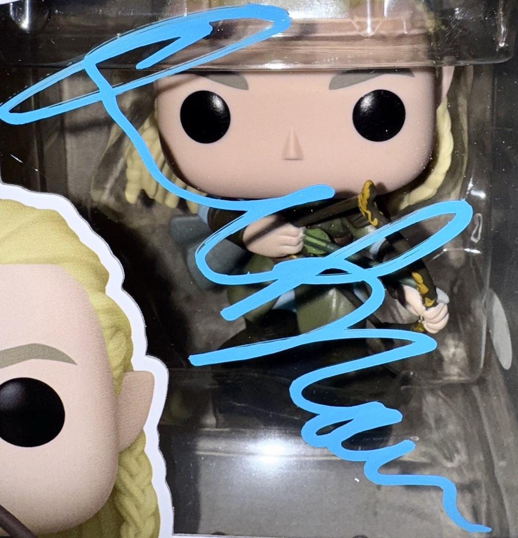 Orlando Bloom Signed Funko Pop #1577 "Legolas" (LOTR) - JSA COA #03