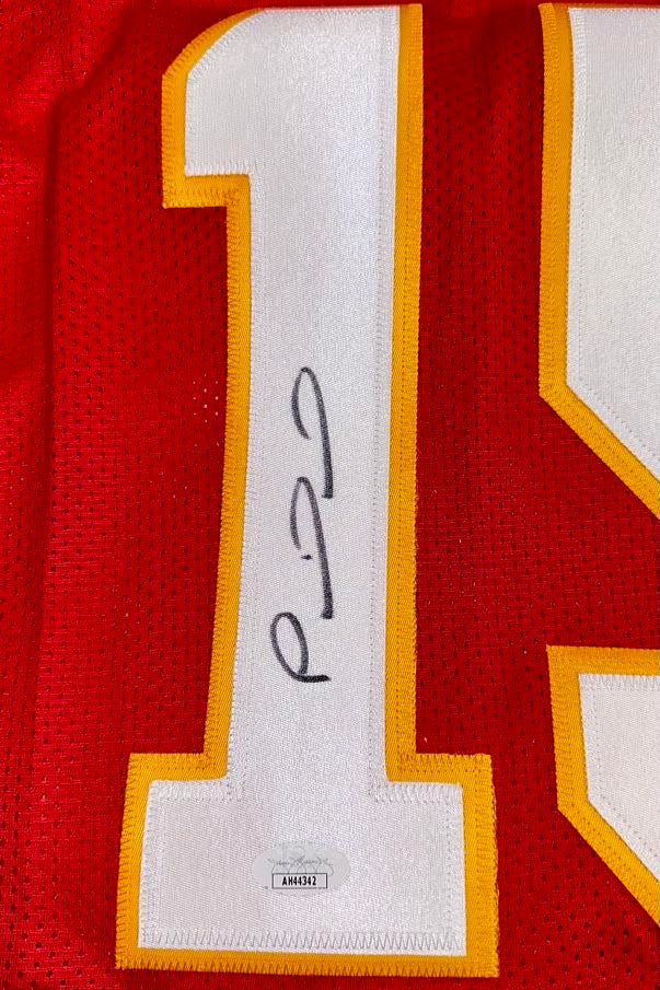 Patrick Mahomes Signed Red Chiefs Jersey -  JSA COA #03