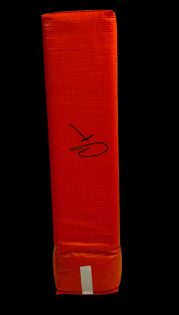 Chad Johnson Signed Football Pylon Cincinnati Bengals - Schwartz COA