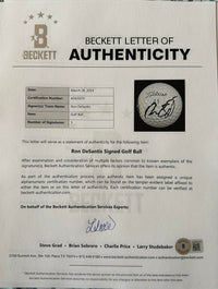 Ron DeSantis Signed Presidential Seal Golf Ball - Beckett COA #01